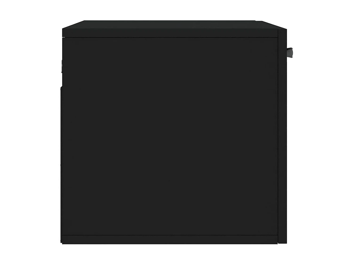 Armoire murale Noir 60x36,5x35 Bois d'ingénierie