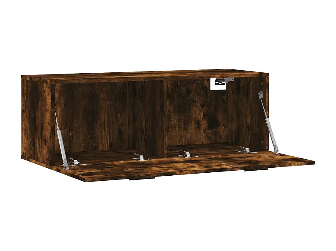 Armoire murale Chêne fumé 100x36,5x35 Bois d'ingénierie