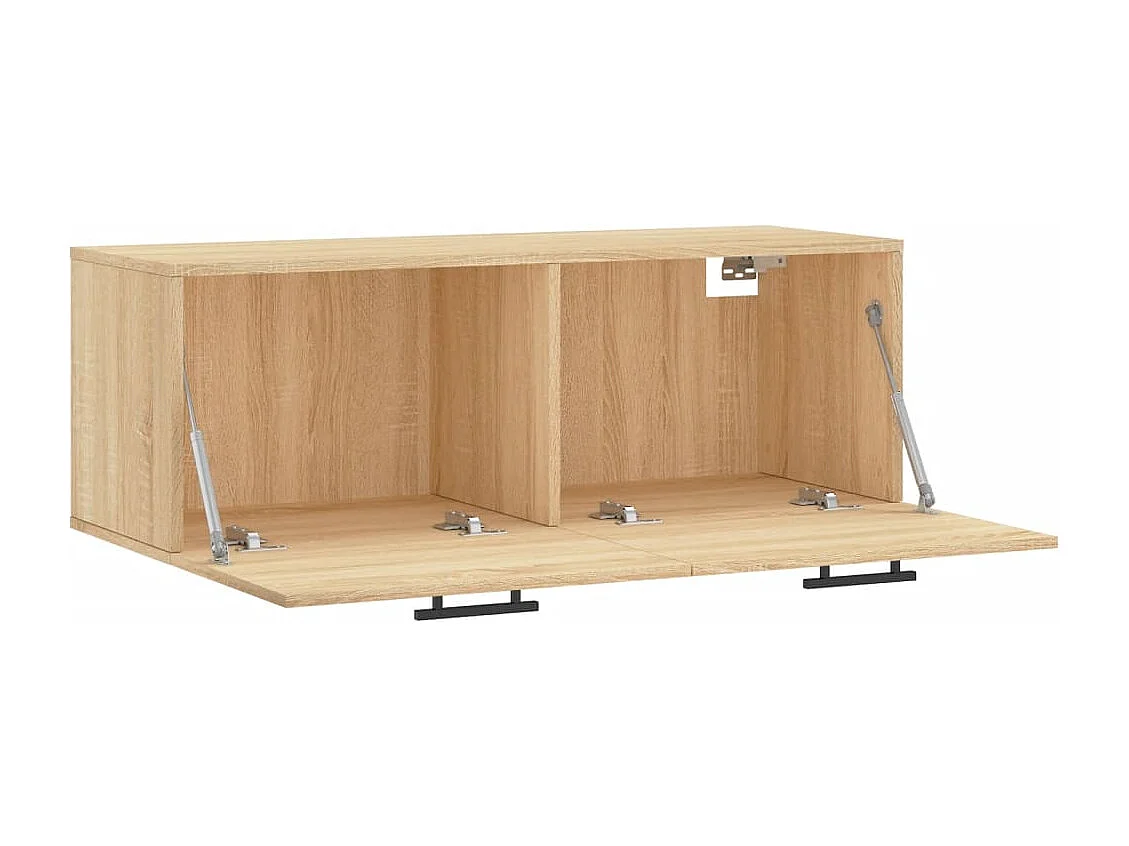 Armoire murale chêne sonoma 100x36,5x35 bois d'ingénierie