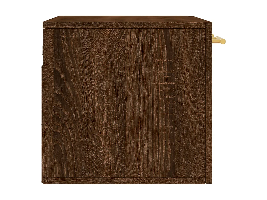 Armoire murale Chêne marron 60x36,5x35 Bois d'ingénierie