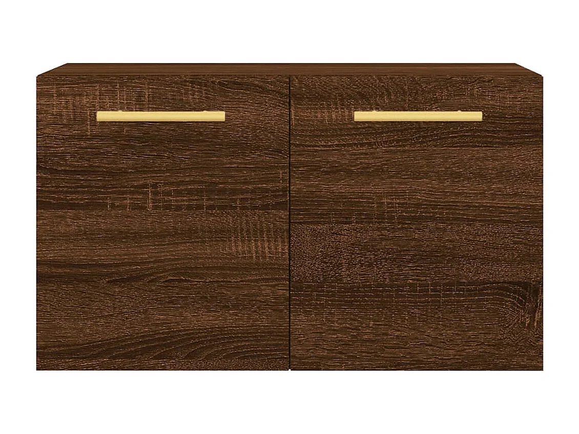 Armoire murale Chêne marron 60x36,5x35 Bois d'ingénierie