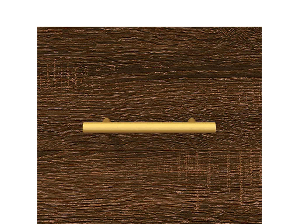 Armoire murale Chêne marron 60x36,5x35 Bois d'ingénierie