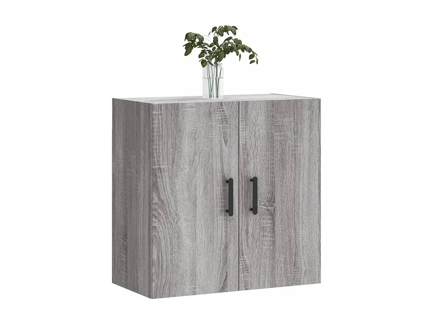 Armoire murale sonoma gris 60x31x60 bois d'ingénierie