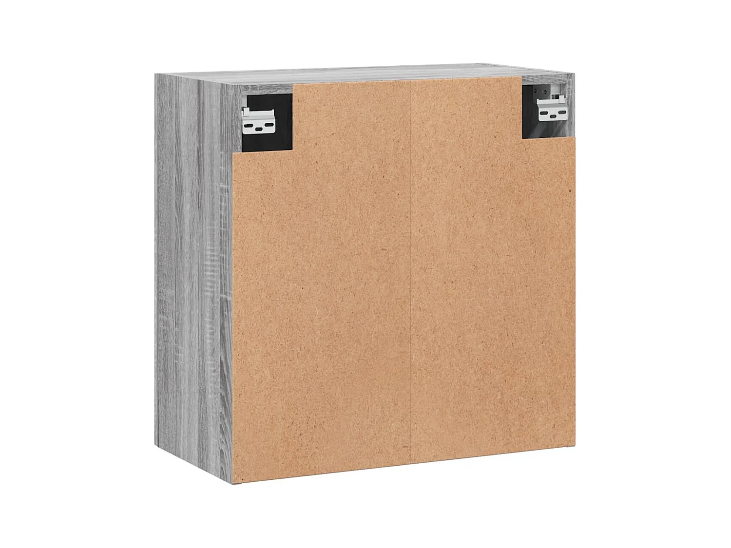 Armoire murale sonoma gris 60x31x60 bois d'ingénierie