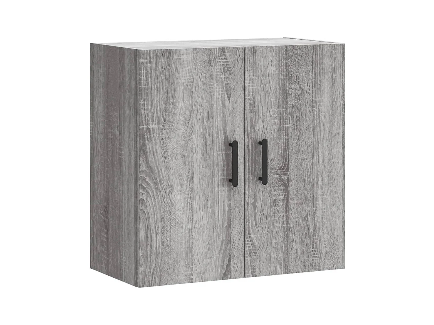 Armoire murale sonoma gris 60x31x60 bois d'ingénierie