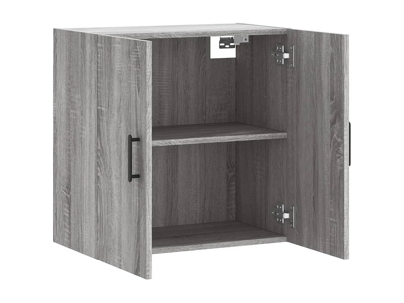 Armoire murale sonoma gris 60x31x60 bois d'ingénierie