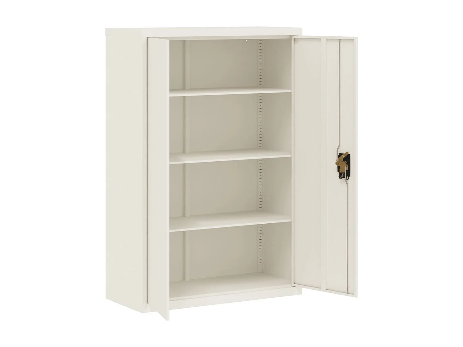 Classeur blanc 90x40x140 acier