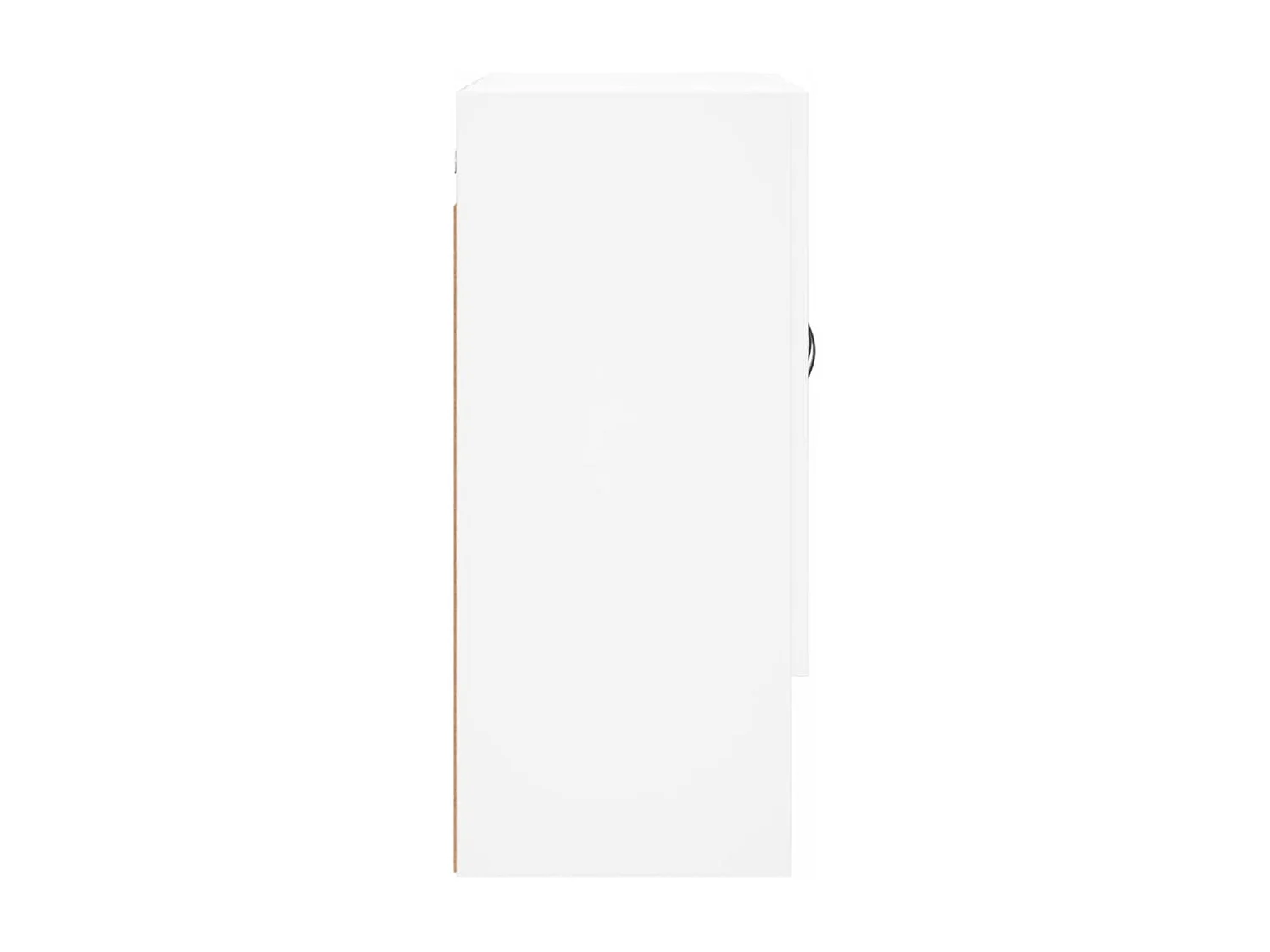 Armoire murale blanc 60x31x70 bois d'ingénierie