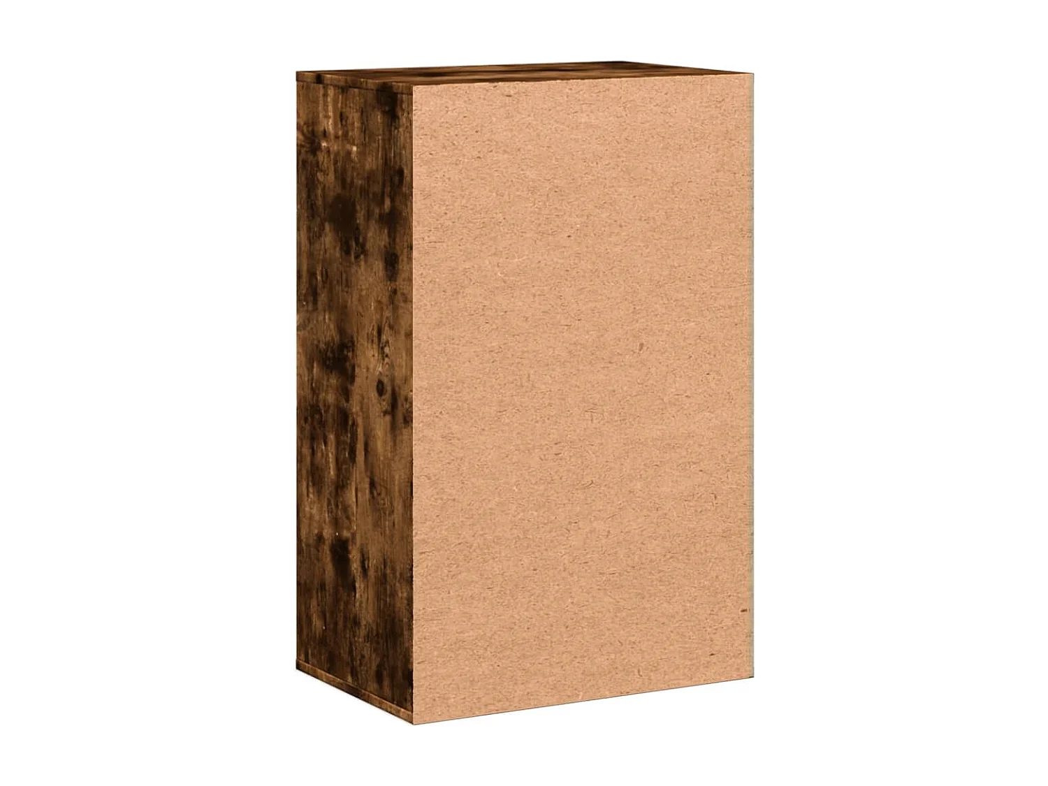 Armoire de rangement chêne fumé 56,5x39x90 bois d'ingénierie