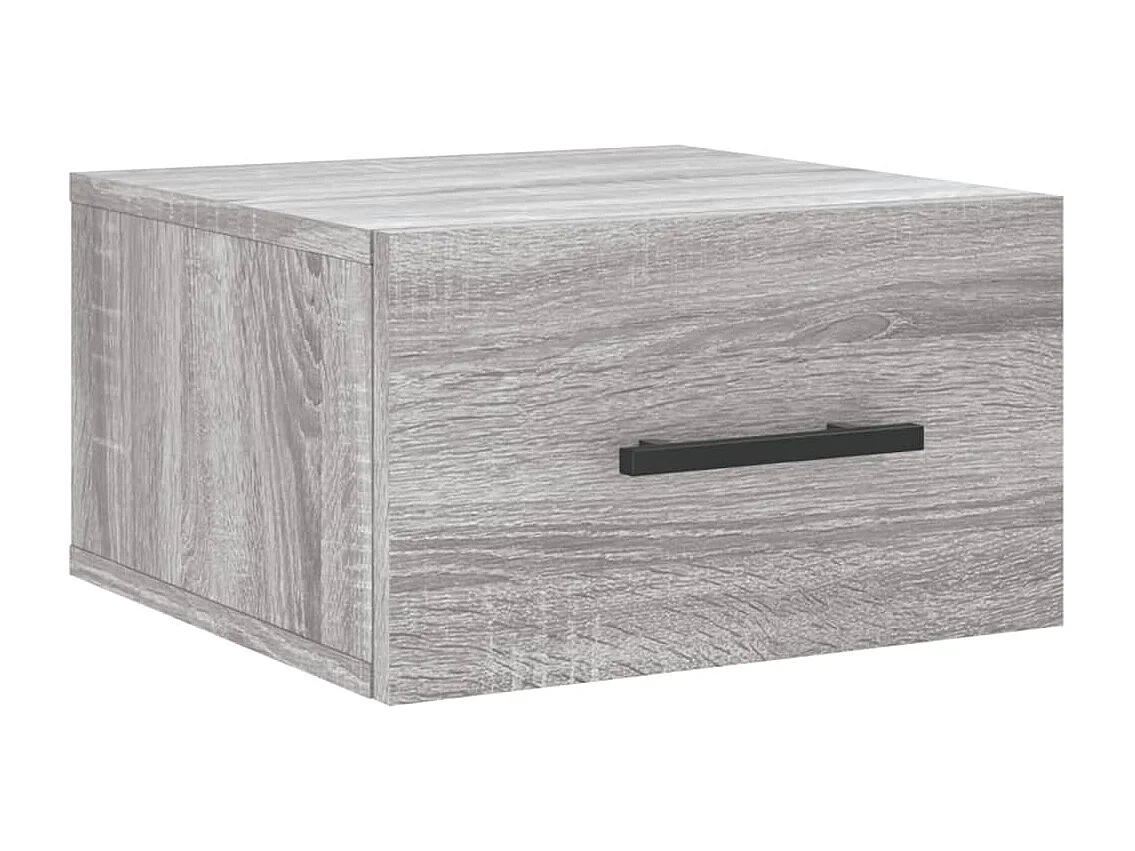 Tables de chevet murales 2 pcs sonoma gris 35x35x20