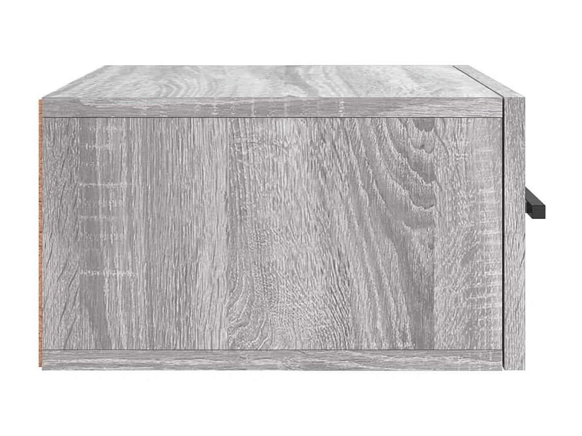 Tables de chevet murales 2 pcs sonoma gris 35x35x20