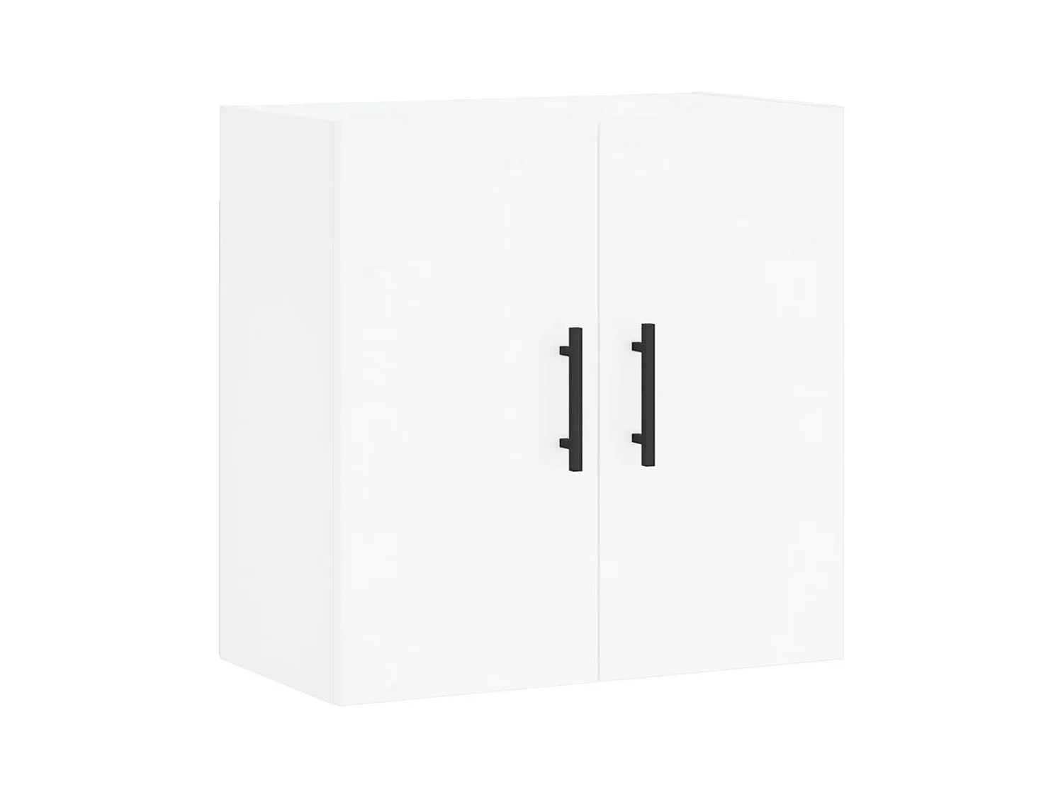 Armoire murale blanc 60x31x60 bois d'ingénierie