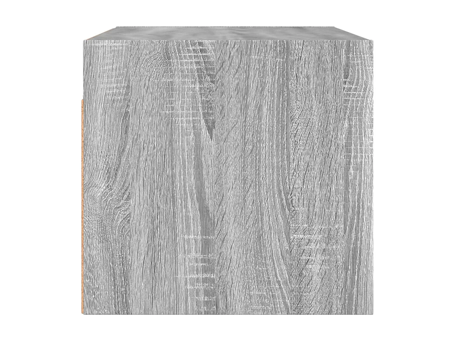 Armoires murales portes vitrées 2 pcs sonoma gris 68,5x37x35