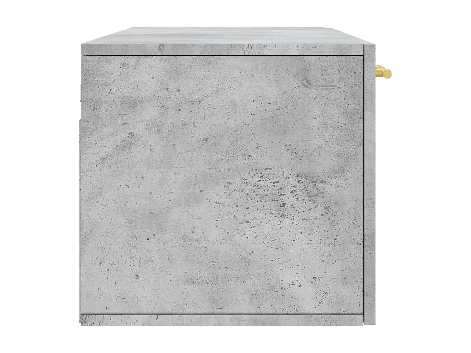 Armoire murale gris béton 100x36,5x35 bois d'ingénierie