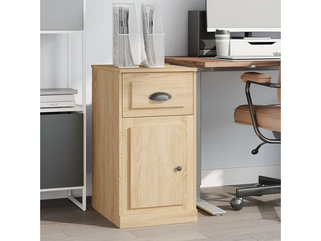Armoire latérale avec tiroir chêne sonoma 40x50x75