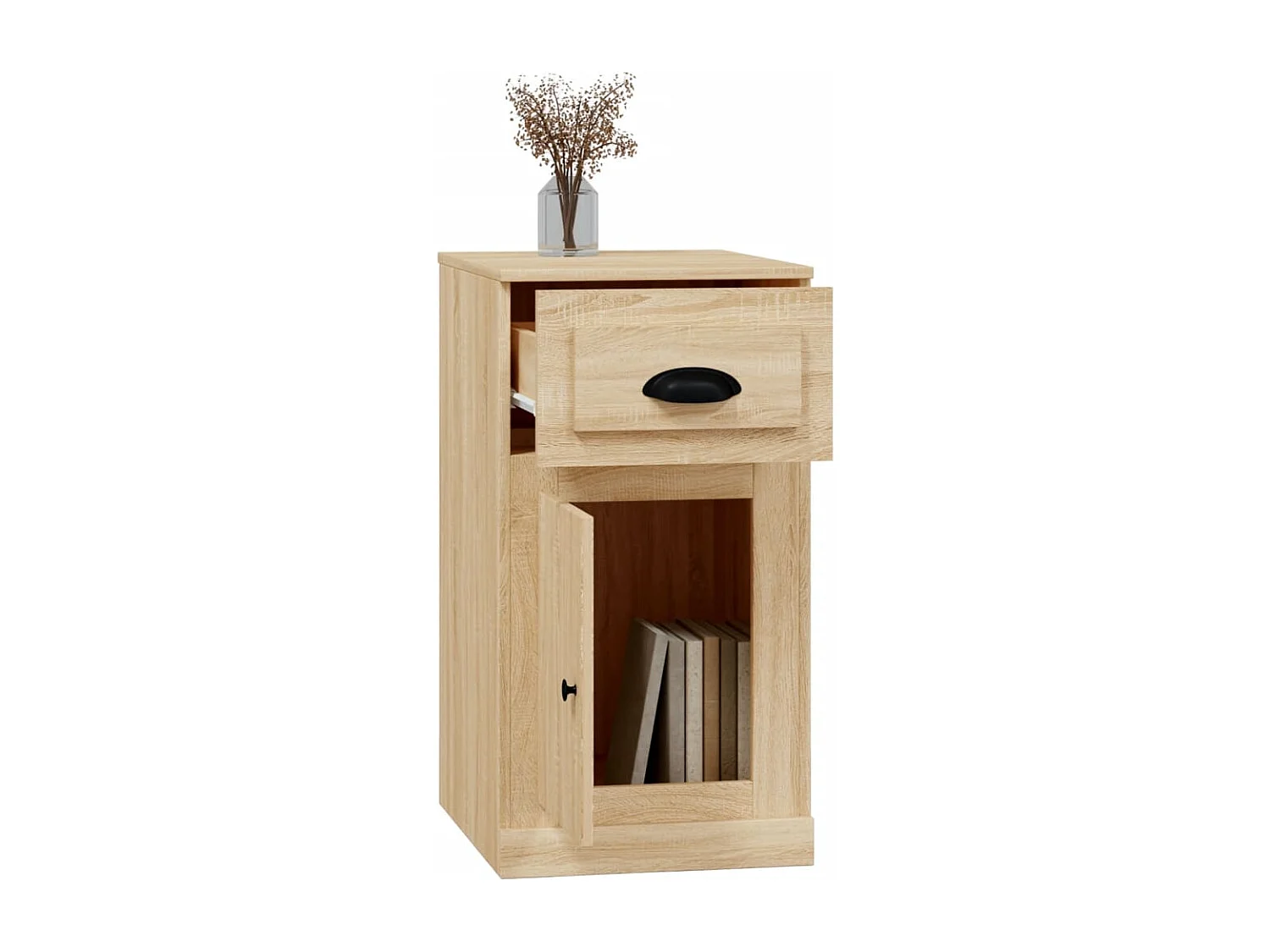 Armoire latérale avec tiroir chêne sonoma 40x50x75
