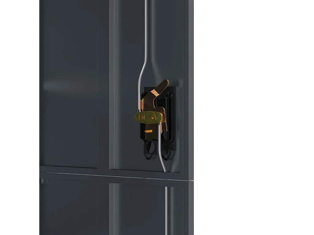 Classeur anthracite 90x40x180 Acier