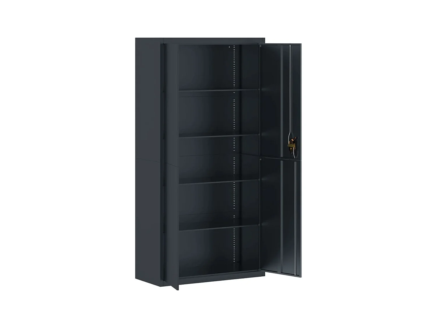 Classeur anthracite 90x40x180 Acier