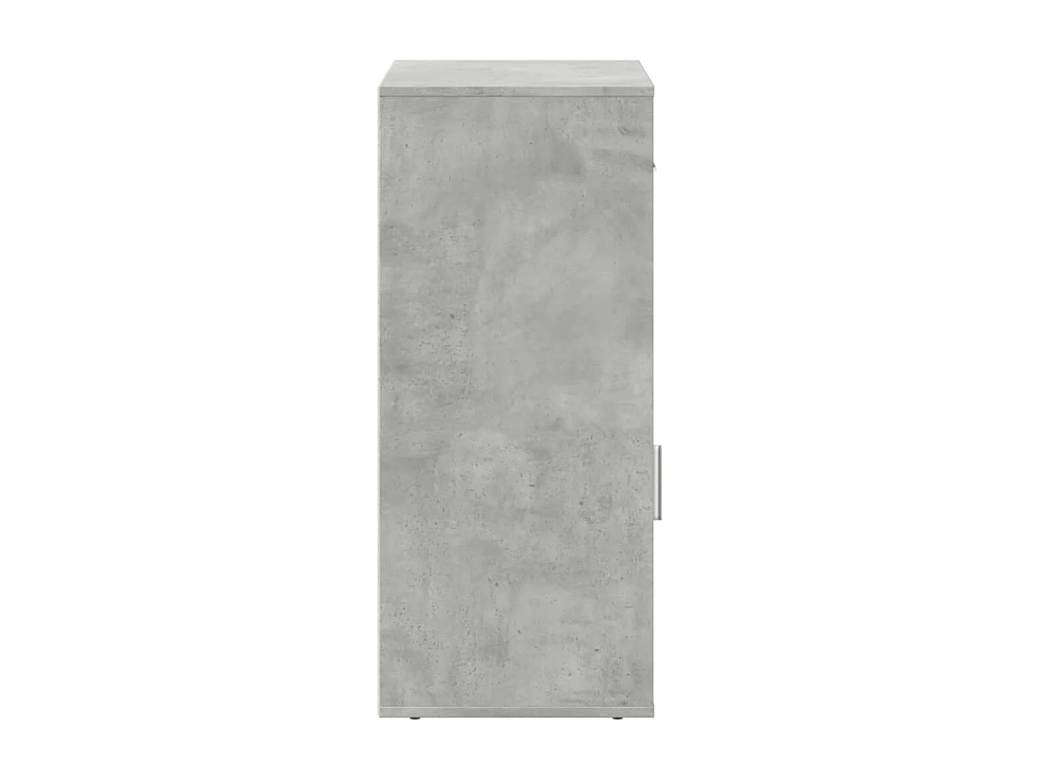 Armoire de rangement gris béton 56,5x39x90 bois d'ingénierie