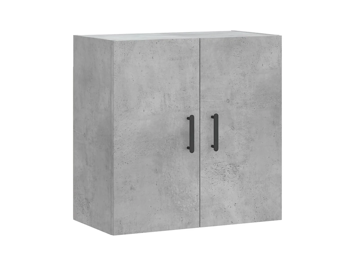 Armoire murale gris béton 60x31x60 bois d'ingénierie