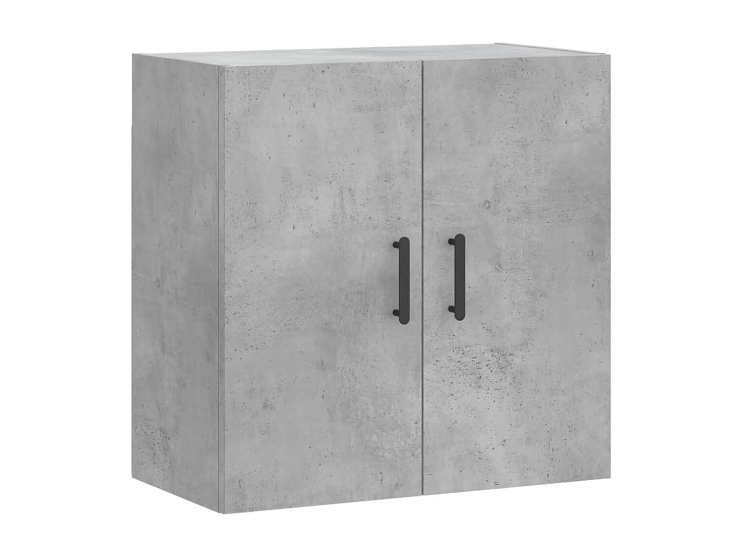 Armoire murale gris béton 60x31x60 bois d'ingénierie
