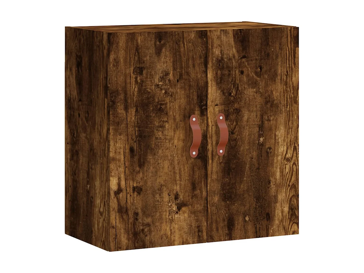 Armoire murale chêne fumé 60x31x60 bois d'ingénierie