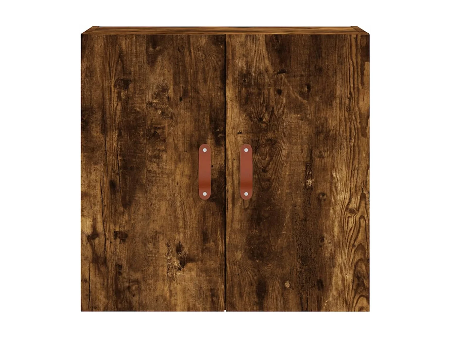 Armoire murale chêne fumé 60x31x60 bois d'ingénierie