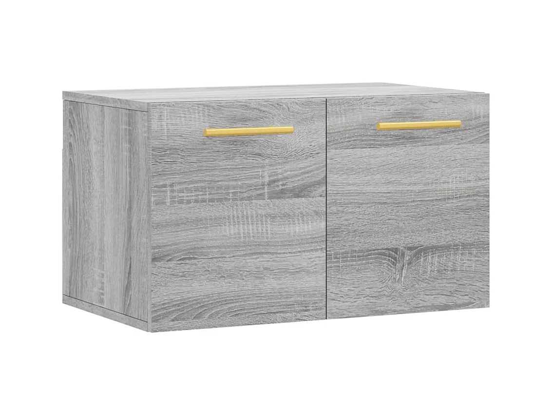 Armoire murale Sonoma gris 60x36,5x35 Bois d'ingénierie