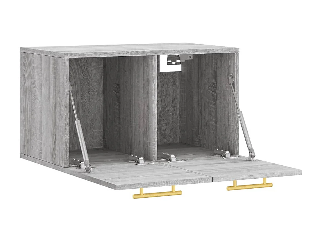 Armoire murale Sonoma gris 60x36,5x35 Bois d'ingénierie