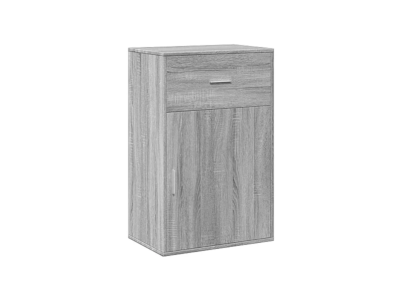 Armoire de rangement sonoma gris 56,5x39x90 bois ingénierie