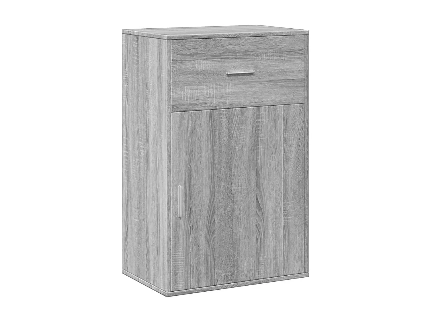 Armoire de rangement sonoma gris 56,5x39x90 bois ingénierie