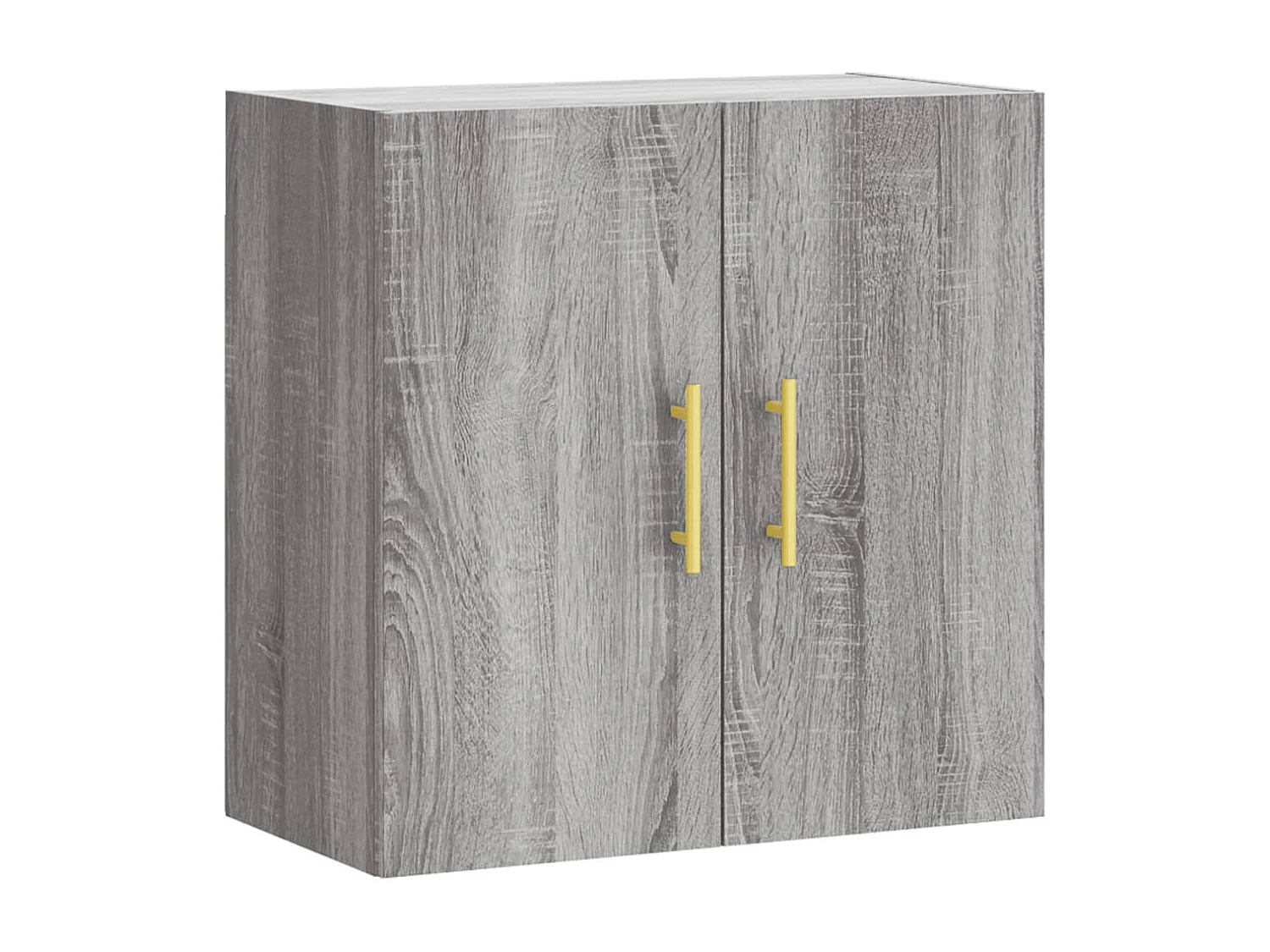 Armoire murale sonoma gris 60x31x60 bois d'ingénierie