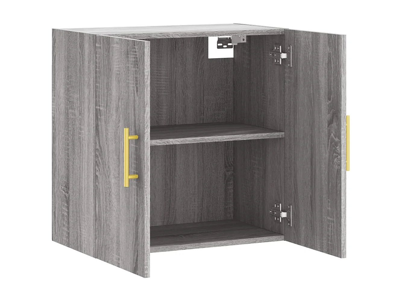 Armoire murale sonoma gris 60x31x60 bois d'ingénierie