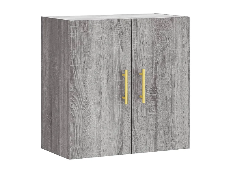 Armoire murale sonoma gris 60x31x60 bois d'ingénierie