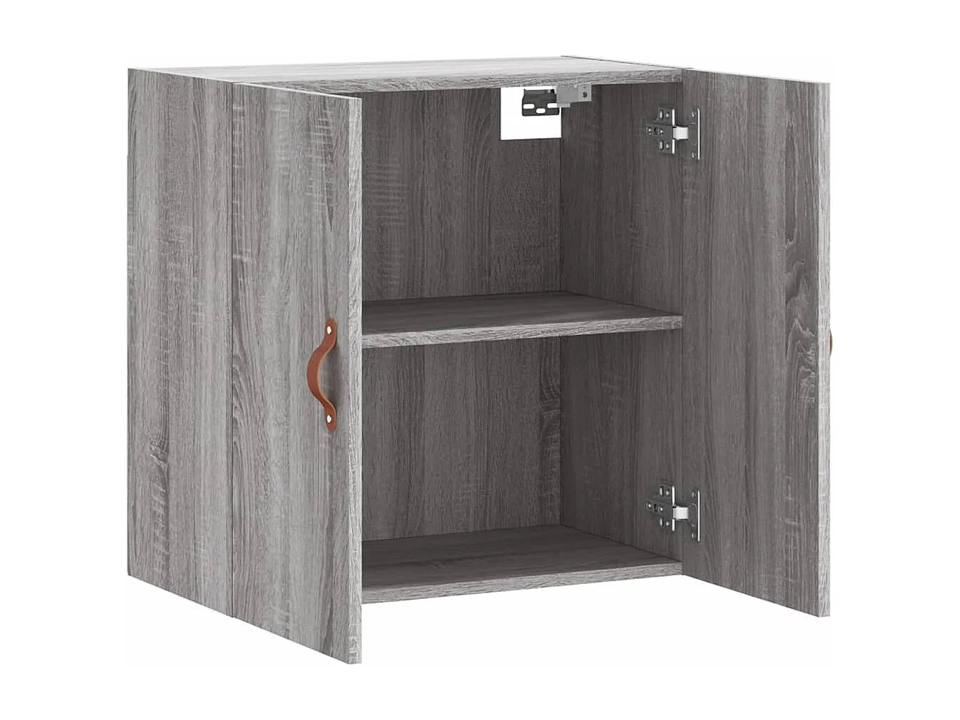 Armoire murale sonoma gris 60x31x60 bois d'ingénierie