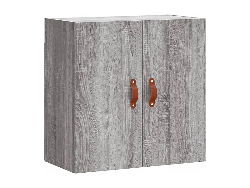 Armoire murale sonoma gris 60x31x60 bois d'ingénierie