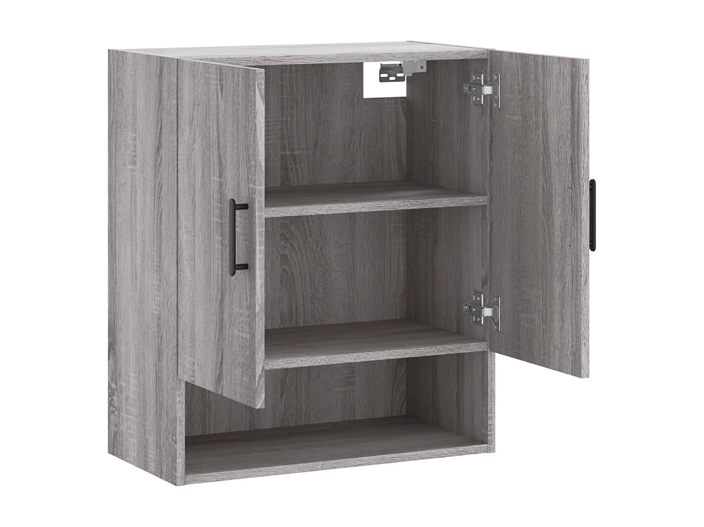 Armoire murale sonoma gris 60x31x70 bois d'ingénierie