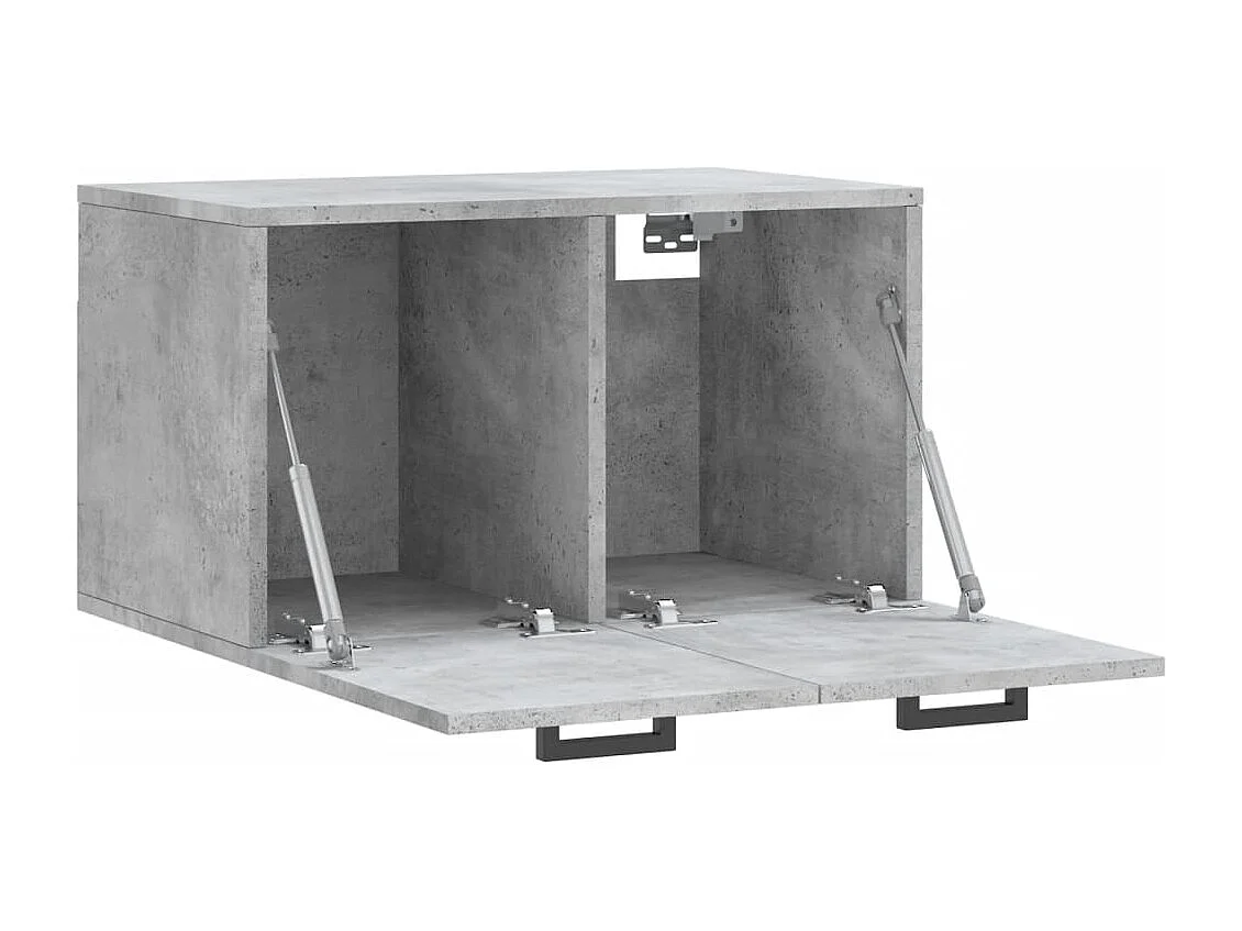 Armoire murale Gris béton 60x36,5x35 Bois d'ingénierie