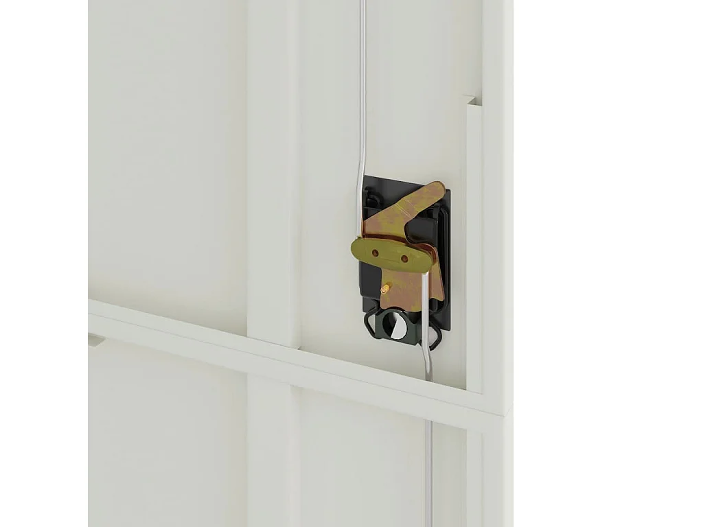 Classeur gris clair 90x40x200 acier