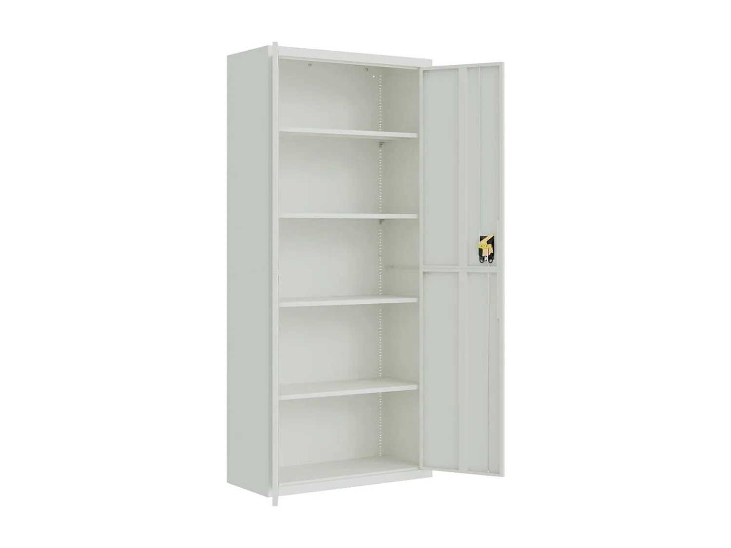 Classeur gris clair 90x40x200 acier