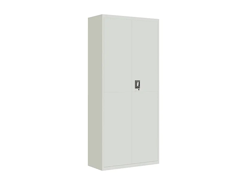 Classeur gris clair 90x40x200 acier