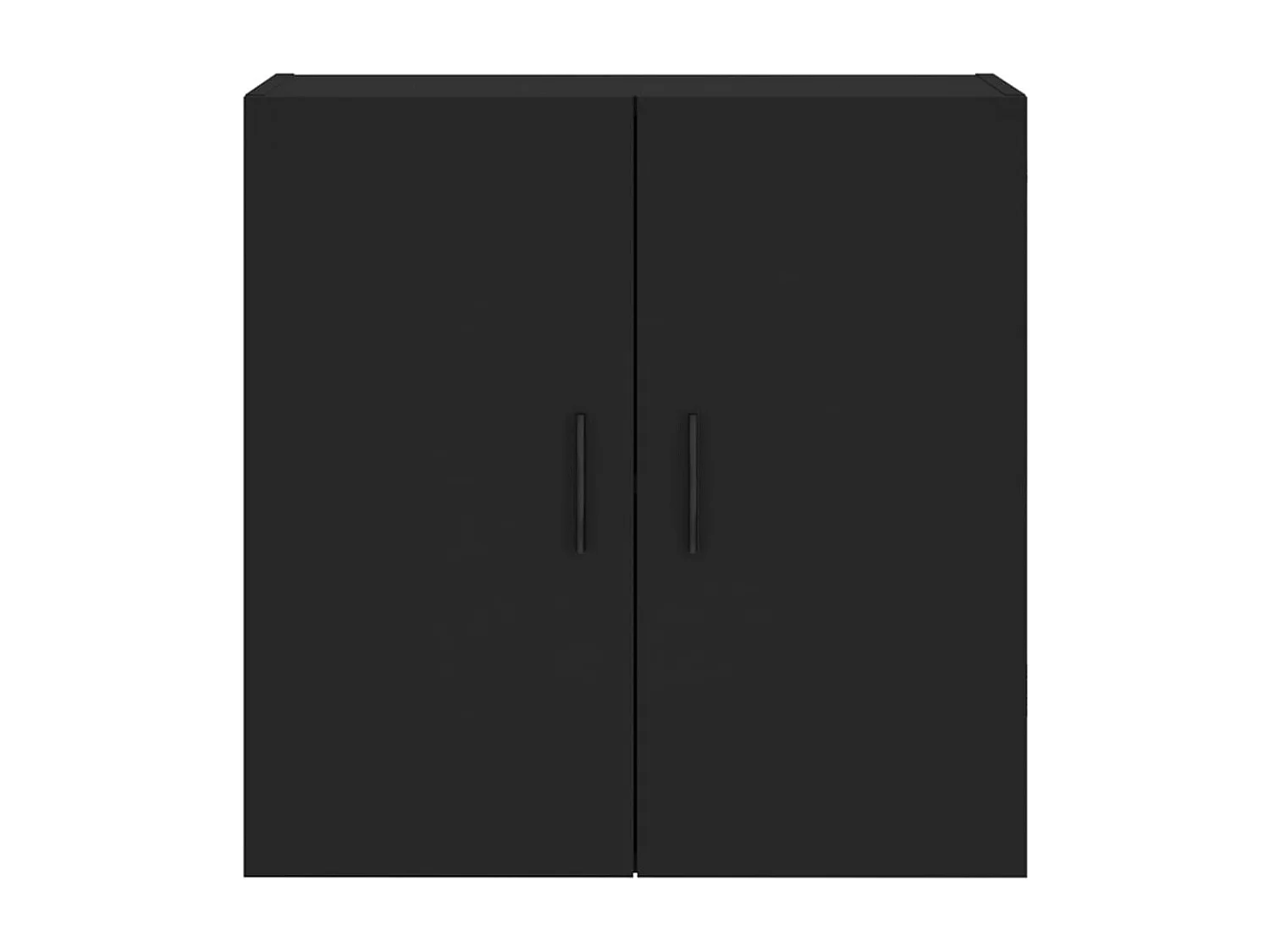 Armoire murale noir 60x31x60 bois d'ingénierie