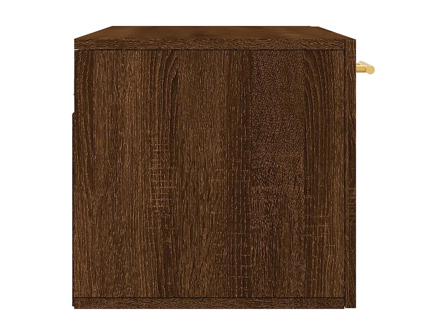 Armoire murale chêne marron 80x36,5x35 bois d'ingénierie