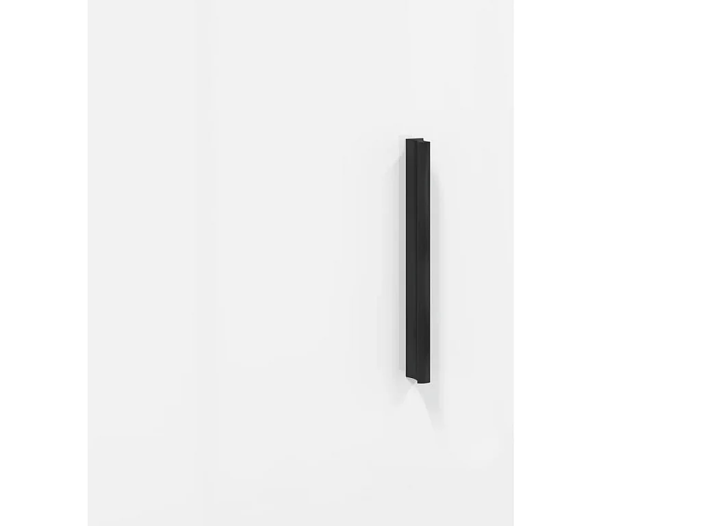 Armoire murale Blanc brillant 60x31x60 Bois d'ingénierie