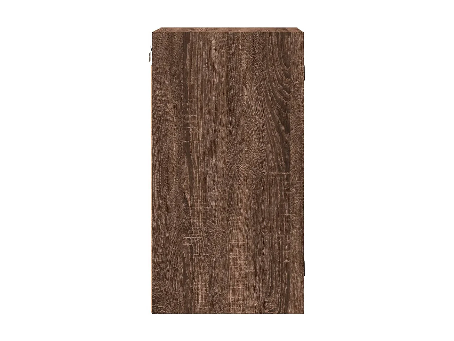 Armoire murale avec portes en verre chêne marron 35x37x68,5