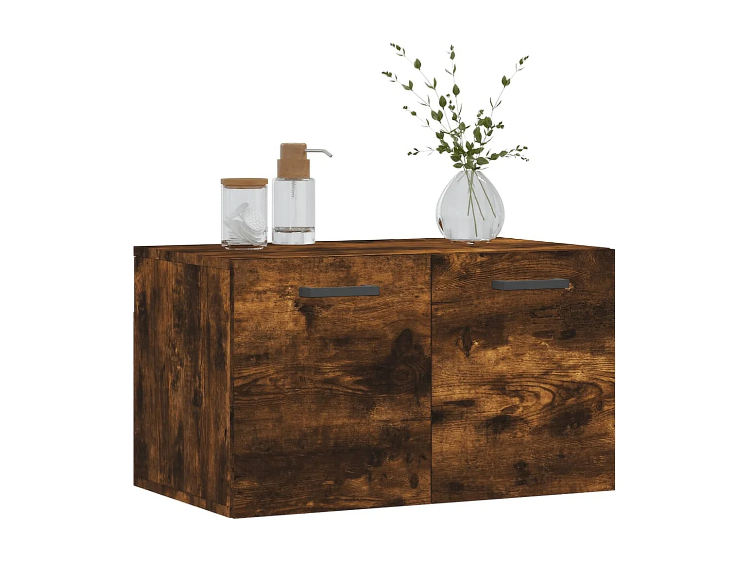 Armoire murale Chêne fumé 60x36,5x35 Bois d'ingénierie