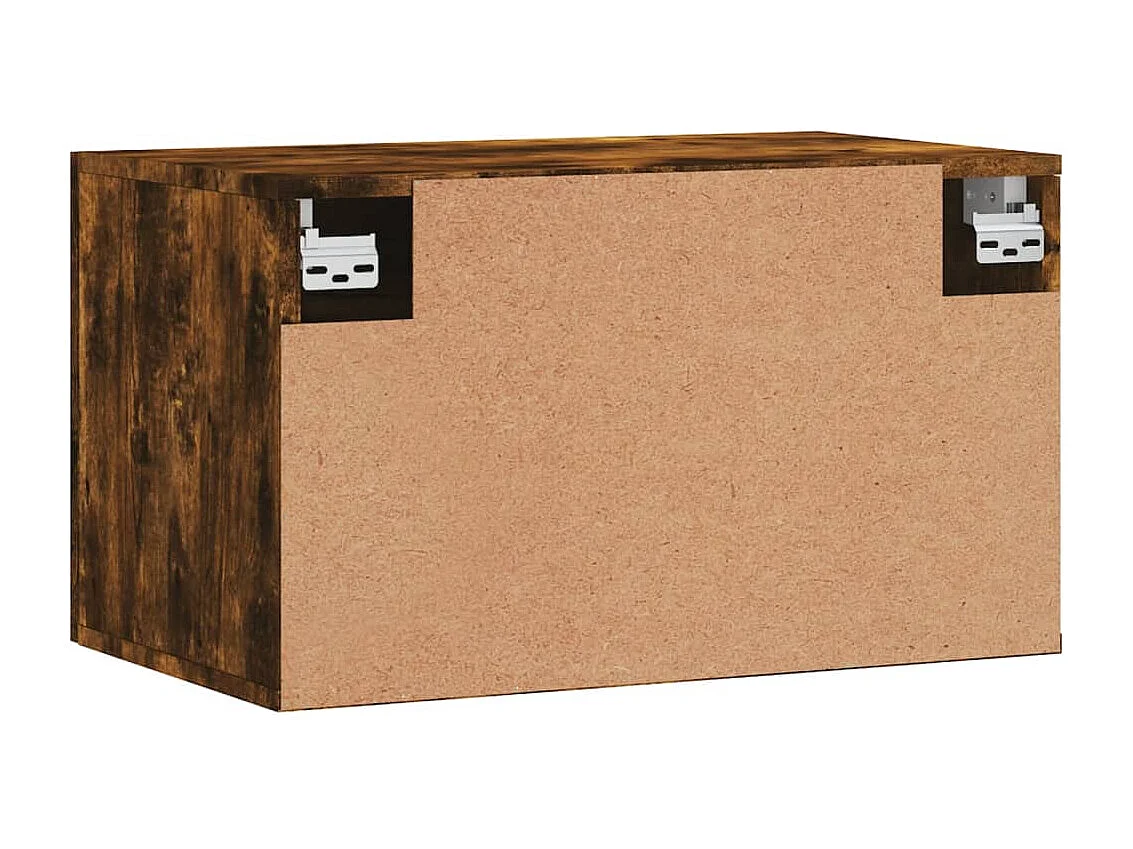 Armoire murale Chêne fumé 60x36,5x35 Bois d'ingénierie