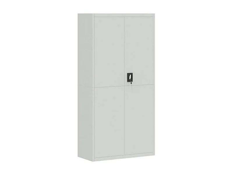 Classeur gris clair 90x40x180 acier