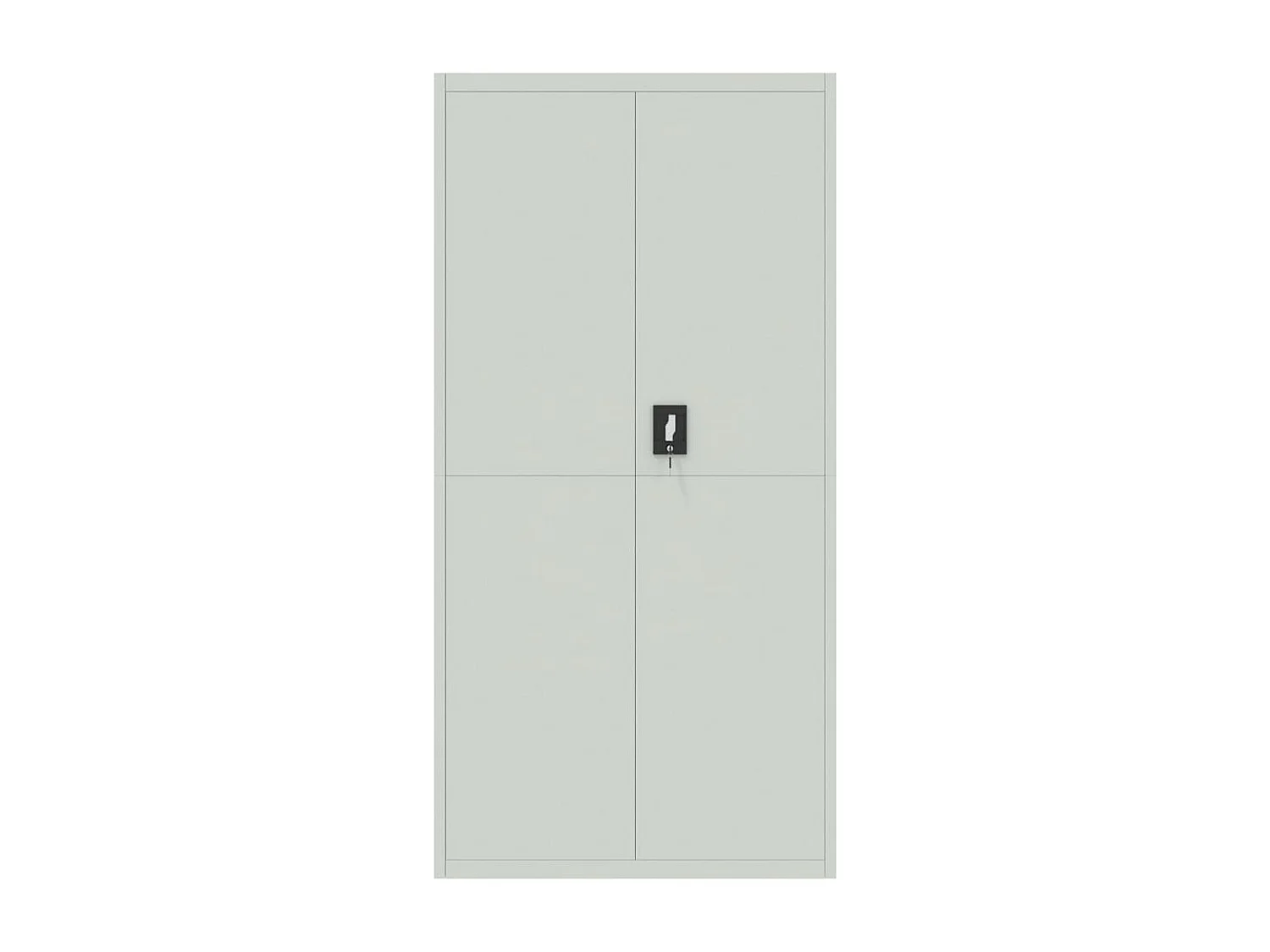 Classeur gris clair 90x40x180 acier