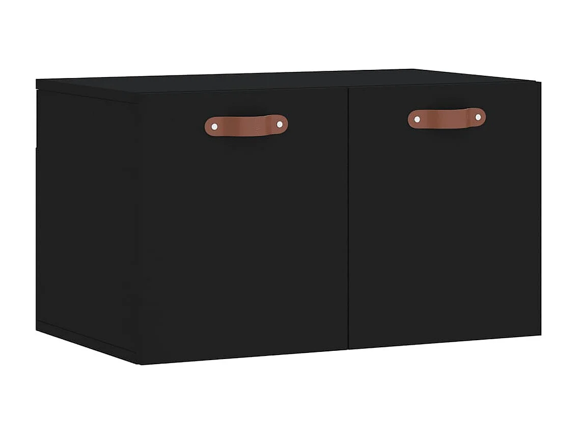 Armoire murale Noir 60x36,5x35 Bois d'ingénierie